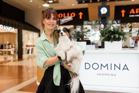 “Domina Shopping” varēs iepirkties ar suņiem